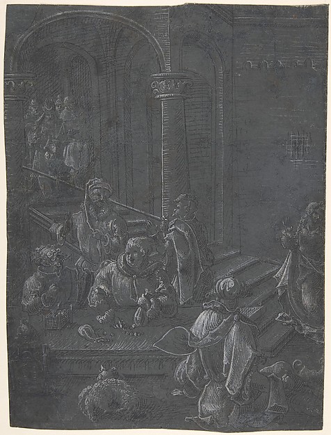 The Presentation of Mary in the Temple by Anonymous, Netherlandish, 16th century