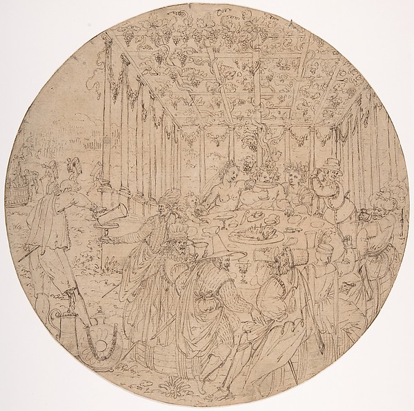 Banquet in an Arbor