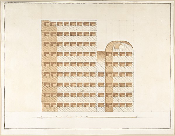 Section of a Columbarium