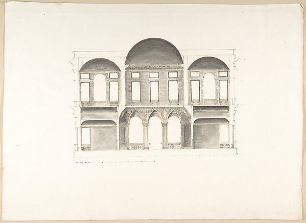 Section of a Palace (Probably of the Building in Accession Numbers 60.632.62 and 60.632.64)