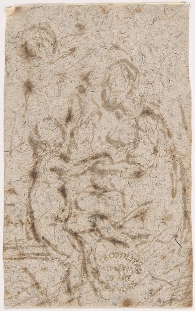 Madonna and Child (recto); Madonna and Child (verso) by Anonymous, Italian, 16th century
