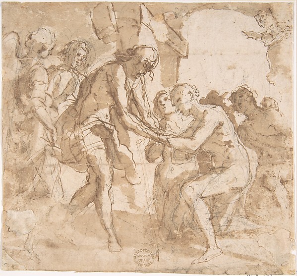 Descent of Christ into Limbo by Anonymous, Italian, 16th century
