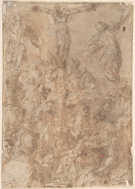 Crucifixion by Anonymous, Italian, 16th century