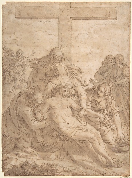 Descent from the Cross by Pasquale Ottino (Pasqualotto)