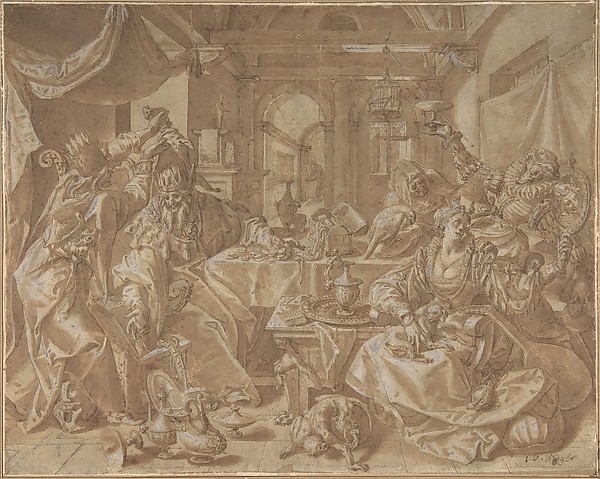 Allegory of Wealth, Lust and Stupidity