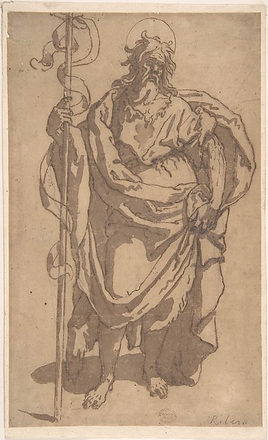 Saint John the Baptist by Anonymous, Italian, Roman-Bolognese, 17th century