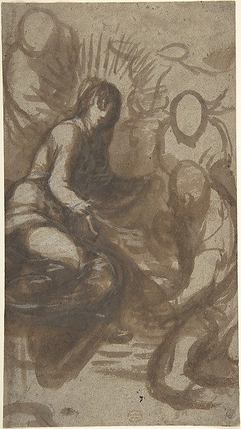 Adoration of the Shepherds(?) by Anonymous, Italian, 16th century