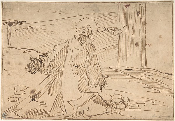 A Saint in Ecstasy (?)