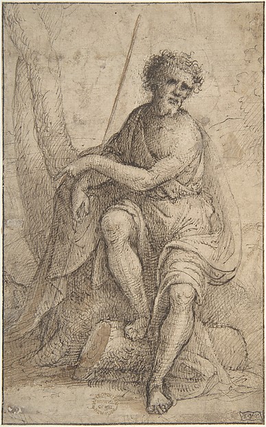 Saint John the Baptist by Anonymous, Italian, North Italy, 16th century