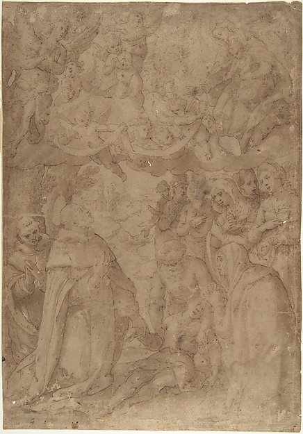 A Saint Healing a Sick Man