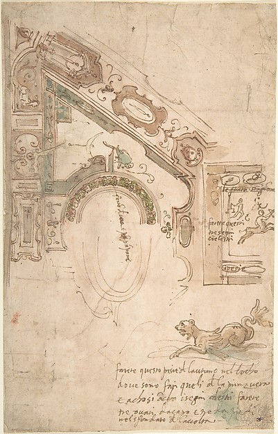 Quarter Plan for a Coved Ceiling