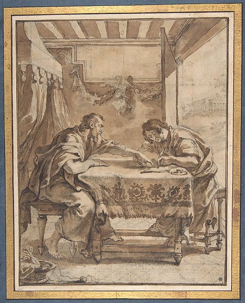 St. Paul Dictating at Ephesus by Abraham van Diepenbeeck