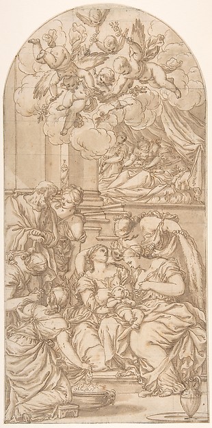 Birth of St. John the Baptist by Valentin Lefebvre