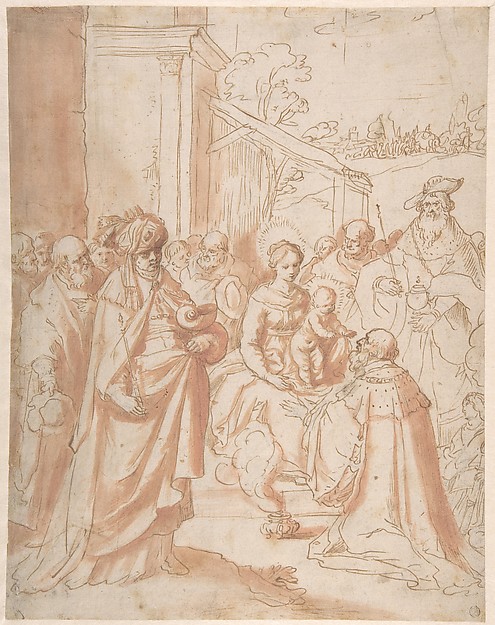 Adoration of the Magi by Frans Francken II