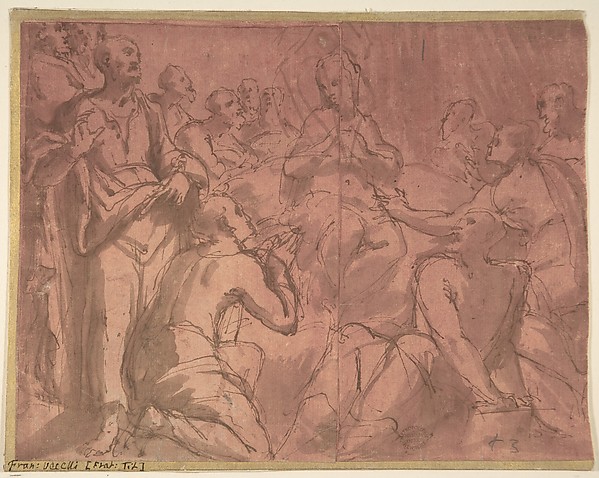 Adoration of the Virgin by Anonymous, Italian, 16th century