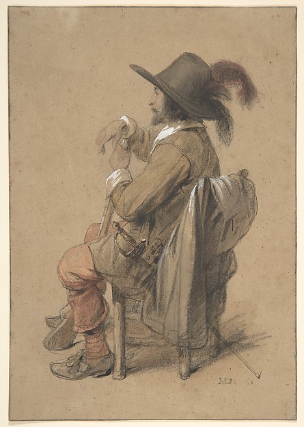 Seated Cavalier
