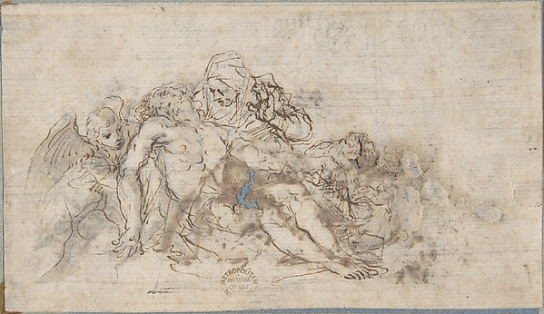 Pietà by Anonymous, Italian, Bolognese, 17th century