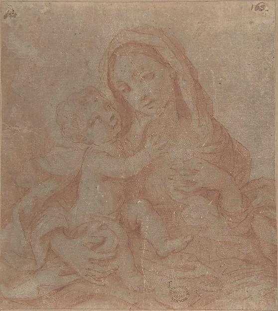 Madonna and Child by Anonymous, Italian, Roman-Bolognese, 17th century