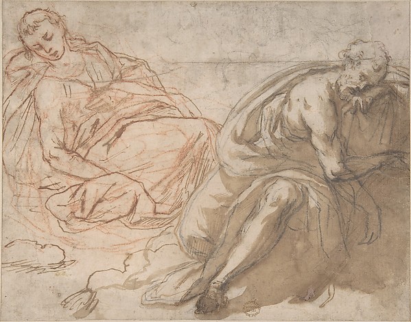 Two Sleeping Figures