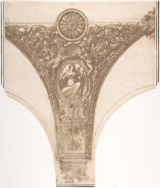 Design for an Ornamental Spandrel