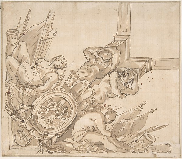 Design for a Corner of a Ceiling