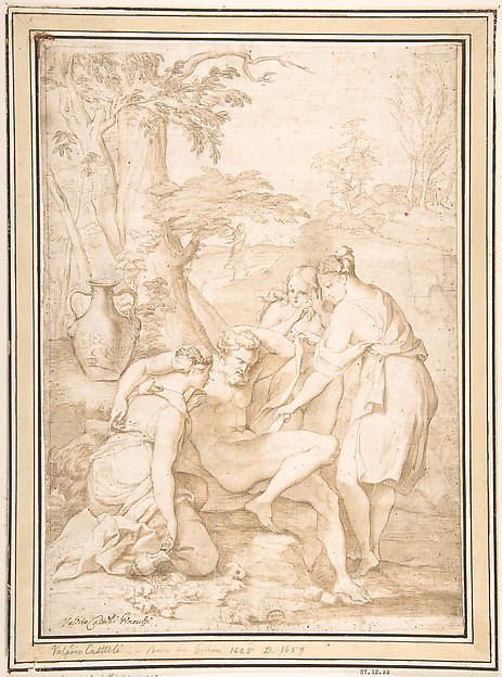 Lot and His Daughters (?)