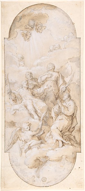 Apotheosis of Four Martyred Saints (Four Crowned Martyrs?)