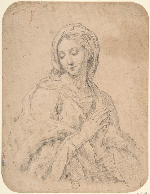 Madonna by Anonymous, Italian, Roman-Bolognese, 17th century