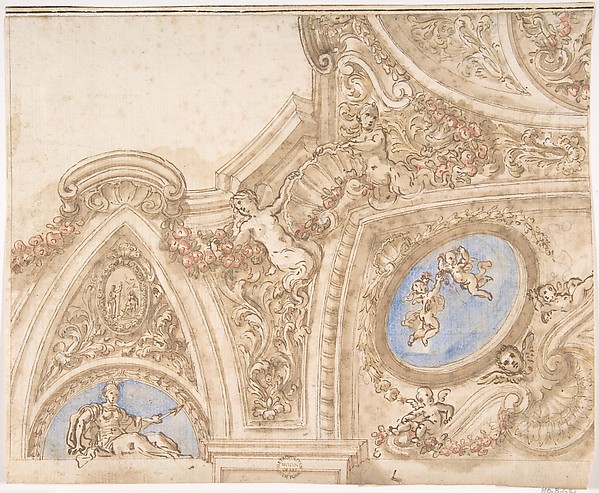Design for the Corner of a Ceiling
