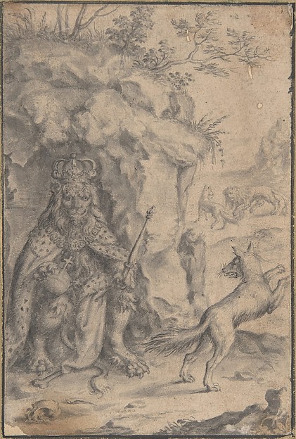 King Lion and Fox