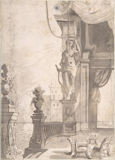 Roman Capriccio with Terrace