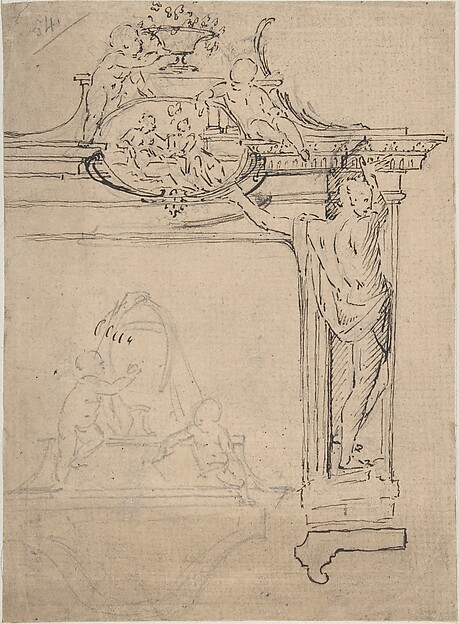 Framing Element with Figures (?)
