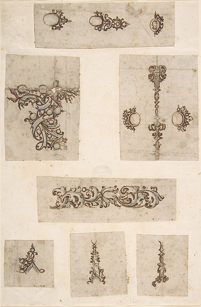 Sheet of Jewelry Designs