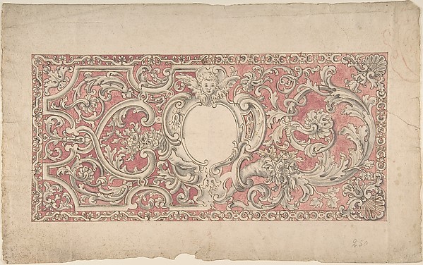 Inlaid marble altar frontal