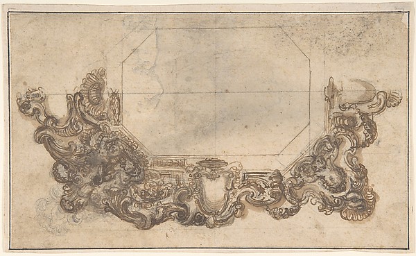 Right Half of Mirror Frame Design