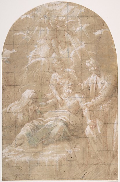 Death of Saint Joseph by Anonymous, Italian, Emilian (Parmese), 17th century
