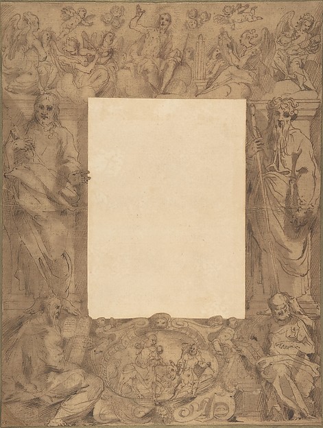 Border Design with Saints