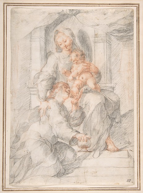 Madonna and Child with Mary Magdalen by Joseph Heintz the Elder