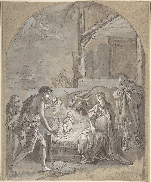Adoration of the Shepherds by Anonymous, Italian, 18th century