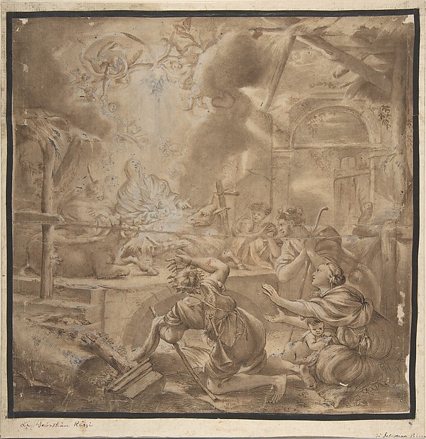 Nativity by Anonymous, Italian, Venetian, 18th century
