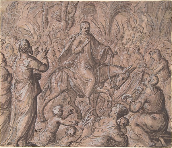 Christ's Entry into Jerusalem by Hans Stutte