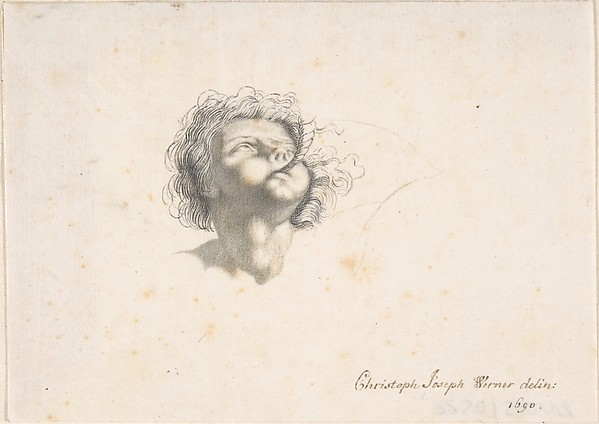 Head of a Putto