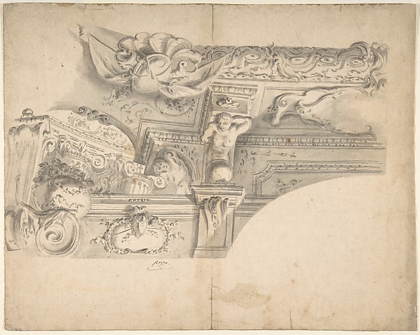 Design for the Decoration of a Cornice