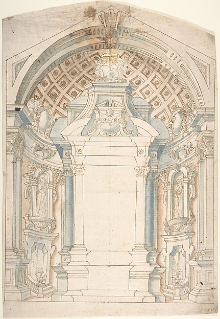 Project for the decoration of an Altar.