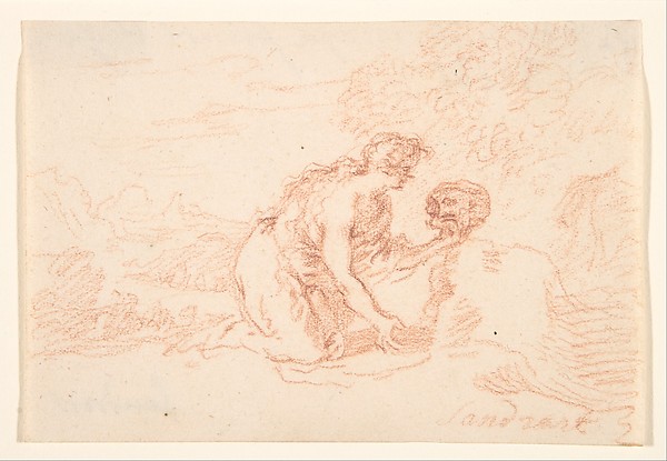 Mary Magdalen Penitent by Joachim von Sandrart