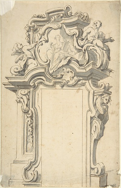 Two alternate Designs for a frame of door