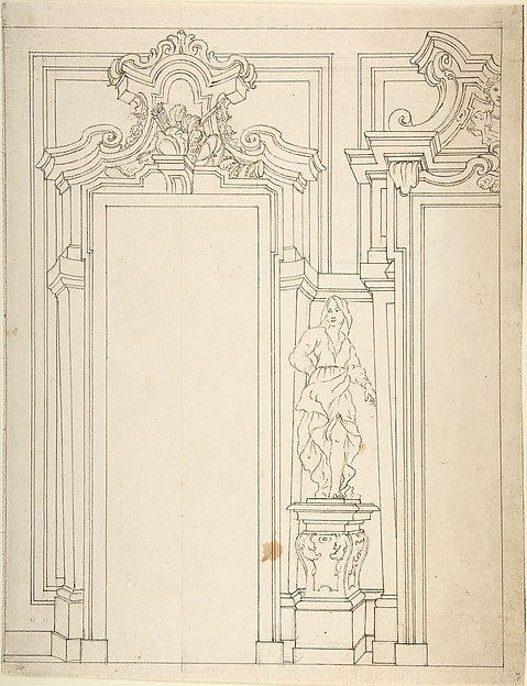 Design for the Elevation of a Wall Interior