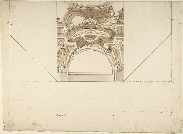 Two alternate projects for a Cornice