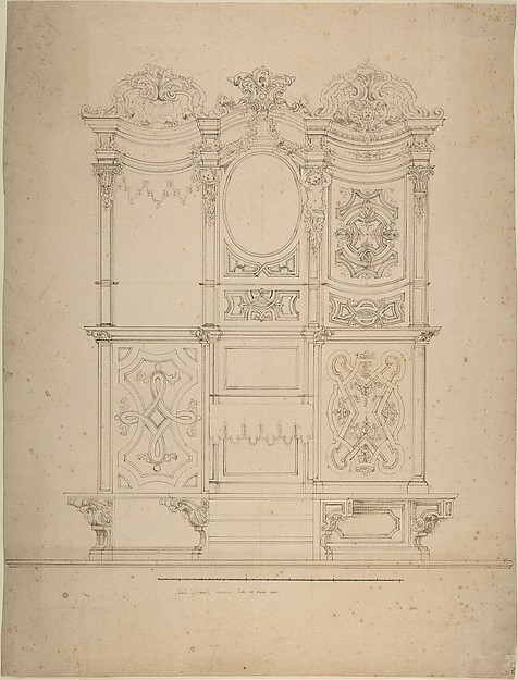 Design for the Ornamentation of a Wall or a Private Altar