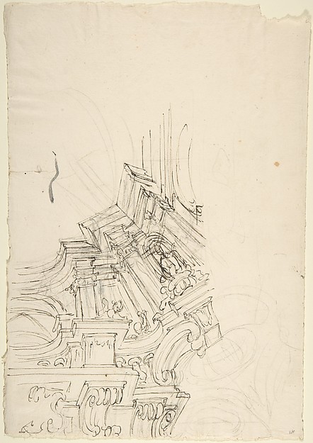 Design for the Corner of a Ceiling